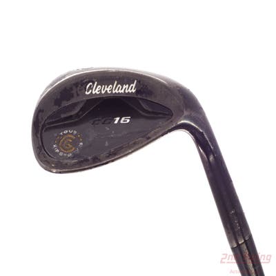 Cleveland CG16 Black Zip Groove Wedge Lob LW 60° 12 Deg Bounce Stock Steel Shaft Steel Wedge Flex Right Handed 35.0in