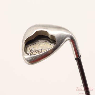 Callaway 2004 Big Bertha Gems Single Iron Pitching Wedge PW Callaway Gems Graphite Ladies Right Handed 35.0in