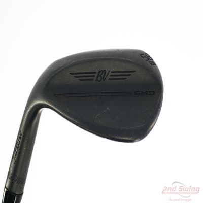 Titleist Vokey SM9 Jet Black Wedge Lob LW 58° 12 Deg Bounce D Grind BGT ZNE 130 Graphite Stiff Left Handed 36.5in