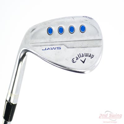 Callaway Jaws MD5 Platinum Chrome Wedge Lob LW 58° 10 Deg Bounce S Grind Dynamic Gold Tour Issue S200 Steel Stiff Left Handed 35.0in