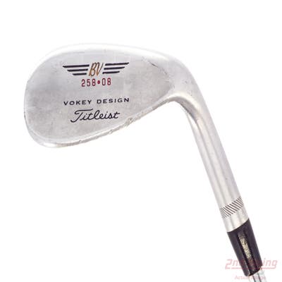 Titleist Vokey Chrome 200 Wedge Lob LW 58° 8 Deg Bounce True Temper Dynamic Gold Steel Wedge Flex Right Handed 35.5in