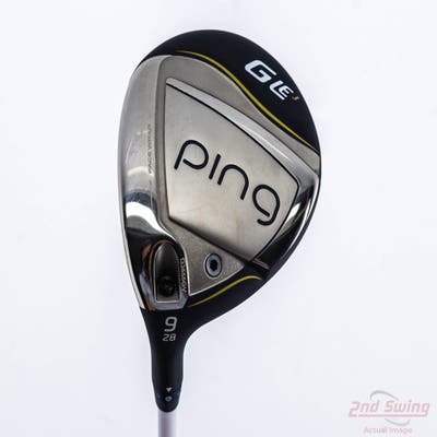 Ping G LE 3 Fairway Wood 9 Wood 9W 28° ULT 250 Ultra Lite Graphite Ladies Left Handed 41.0in