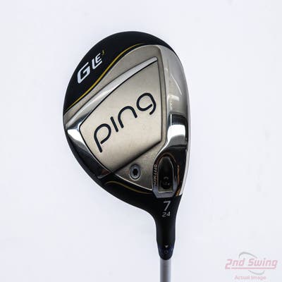 Ping G LE 3 Fairway Wood 7 Wood 7W 24° ULT 250 Lite Graphite Ladies Right Handed 41.25in