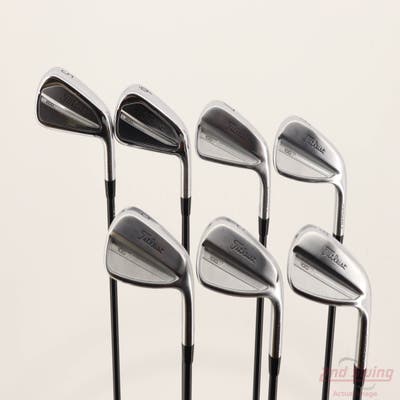 Titleist 2023 T100/T200 Combo Iron Set 5-PW AW True Temper Onyx AMT Black Steel Stiff Right Handed STD