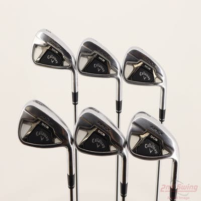 Callaway Apex DCB 21 Iron Set 5-PW True Temper Elevate ETS 95 Steel Stiff Right Handed +1 1/4"