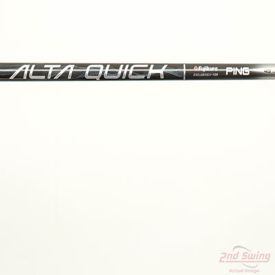Used W/ Ping RH Adapter Ping ALTA Quick 45g Fairway Shaft Senior 42.0in