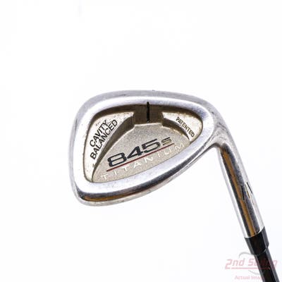 Tommy Armour 845S Titanium Face Single Iron 9 Iron 36.5° Stock Graphite Shaft Graphite Regular Right Handed 36.5in