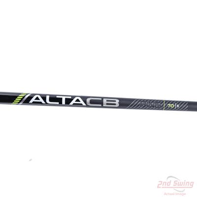 Used W/ Ping RH Adapter Ping ALTA CB 70 Black 70g Hybrid Shaft Stiff 40.5in