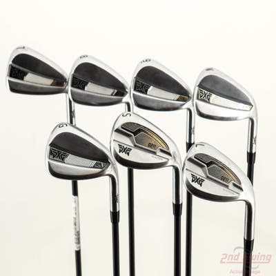 PXG 0211 Iron Set 7-PW GW SW LW Mitsubishi MMT 70 Graphite Regular Right Handed -1 1/4"