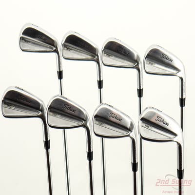 Titleist 2023 T100/T150 Combo Iron Set 3-PW True Temper AMT White S300 Steel Stiff Right Handed +1/2"