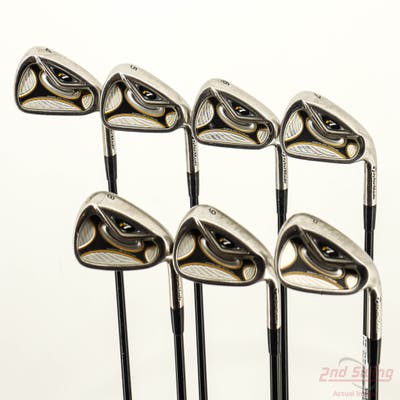 TaylorMade R7 Iron Set 4-PW Fujikura Fit-On Max 75i Iron Graphite Stiff Right Handed +1/2"