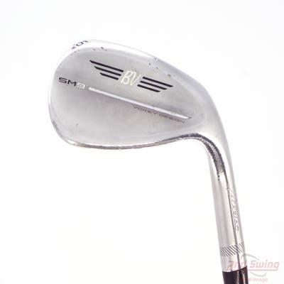 Titleist Vokey SM9 Tour Chrome Wedge Sand SW 56° 8 Deg Bounce M Grind Titleist Vokey BV Steel Wedge Flex Right Handed 35.5in