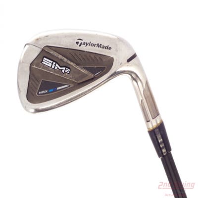 TaylorMade SIM2 MAX Wedge Gap GW FST KBS MAX Graphite 75 Graphite Stiff Right Handed 35.75in