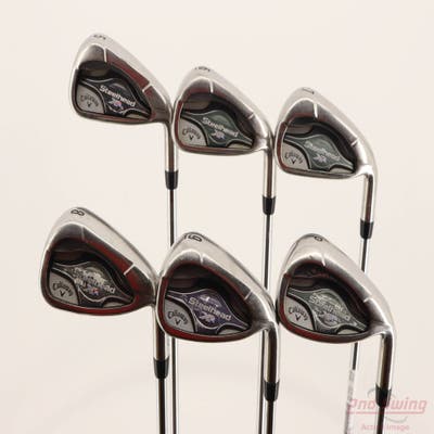 Callaway Steelhead XR Iron Set 5-PW Stock Steel Shaft Steel Stiff Right Handed STD