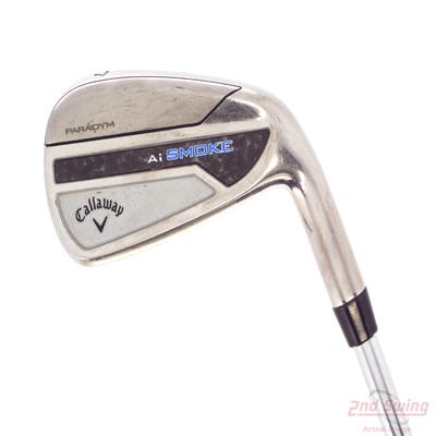 Callaway Paradym Ai Smoke Single Iron 7 Iron Project X LZ 95 6.0 Steel Stiff Right Handed 37.0in