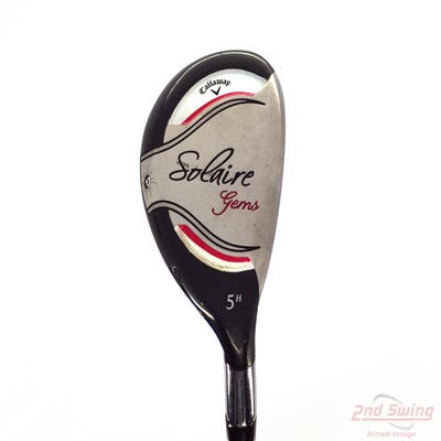 Callaway Solaire Gems Hybrid 5 Hybrid Callaway Stock Graphite Graphite Ladies Right Handed 39.25in