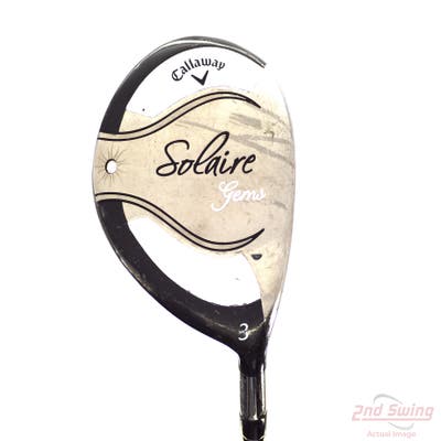 Callaway Solaire Gems Fairway Wood 3 Wood 3W Callaway 55 Gram Graphite Ladies Right Handed 43.0in