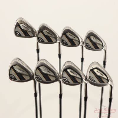 Callaway Mavrik Iron Set 6-PW AW GW SW Project X Catalyst 65 Graphite Regular Right Handed STD