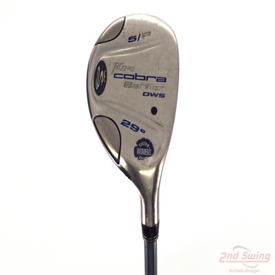 Cobra Baffler DWS Hybrid 5 Hybrid 29° Cobra Aldila NV HL 50 Graphite Ladies Right Handed 38.5in