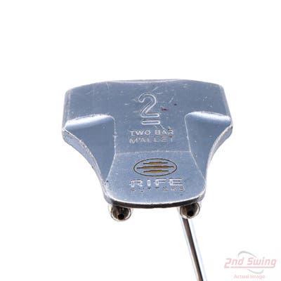 Guerin Rife Two Bar Mallet Putter Steel Right Handed 35.0in