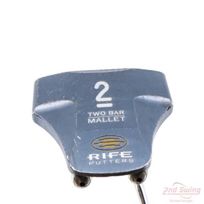 Guerin Rife Two Bar Mallet Offset Putter Steel Right Handed 35.0in