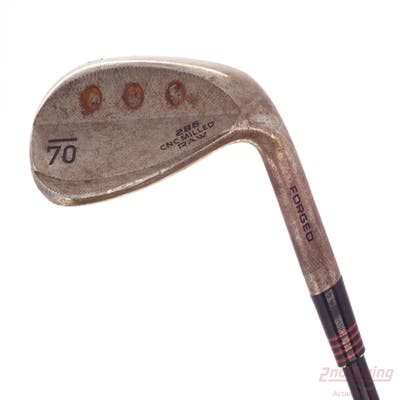 Sub 70 286 Forged Raw Wedge Lob LW 60° Dynamic Gold TI Onyx S400 Steel Stiff Right Handed 35.0in