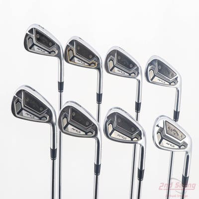 Callaway Apex TCB 21 Iron Set 3-PW True Temper Dynamic Gold S300 Steel Stiff Right Handed STD