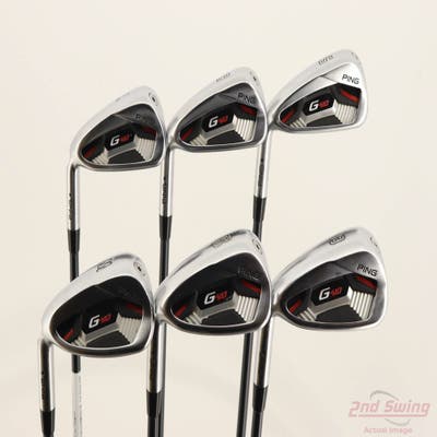 Ping G410 Iron Set 5-PW ALTA CB Red Graphite Regular Left Handed Black Dot +3/4"