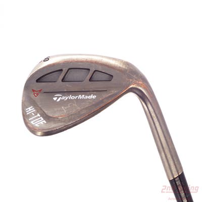 TaylorMade HI-TOE RAW Wedge Lob LW 60° 10 Deg Bounce FST KBS Hi-Rev 2.0 115 Steel Wedge Flex Right Handed 35.0in
