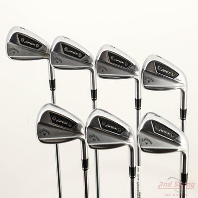 Callaway Apex Ai200 Iron Set 5-PW AW Dynamic Gold Mid 100 Steel Regular Right Handed STD