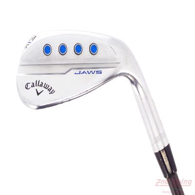 Callaway Jaws MD5 Platinum Chrome Wedge Sand SW 54° 8 Deg Bounce C Grind FST KBS $-Taper Black PVD Steel Stiff Right Handed 35.0in
