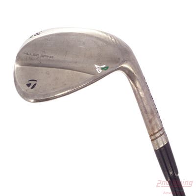 TaylorMade Milled Grind 4 Chrome Wedge Lob LW 58° 8 Deg Bounce LB Mitsubishi MMT 85 Graphite Regular Right Handed 34.5in