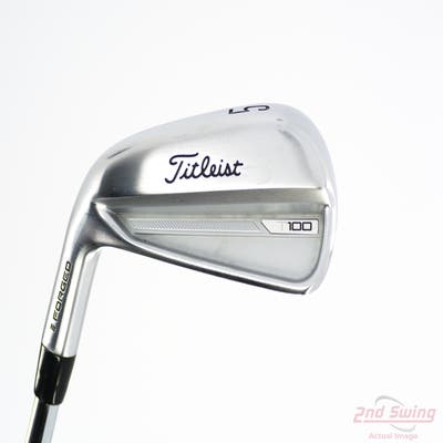 Titleist 2023 T100 Single Iron 5 Iron True Temper Dynamic Gold 120 Steel Stiff Left Handed 39.5in