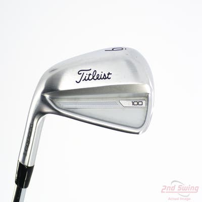 Titleist 2023 T100 Single Iron 6 Iron True Temper Dynamic Gold 120 Steel Stiff Left Handed 39.0in