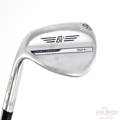 Mint Titleist Vokey SM10 Tour Chrome Wedge Lob LW 58° 8 Deg Bounce M Grind Titleist Vokey BV Steel Wedge Flex Left Handed 35.25in