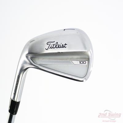 Titleist 2023 T100 Single Iron 7 Iron True Temper Dynamic Gold 120 Steel Stiff Left Handed 38.0in
