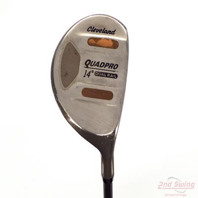 Cleveland Quadpro Dual Rail Fairway Wood 4 Wood 4W 14° Stock Graphite Shaft Graphite Stiff Right Handed 43.5in