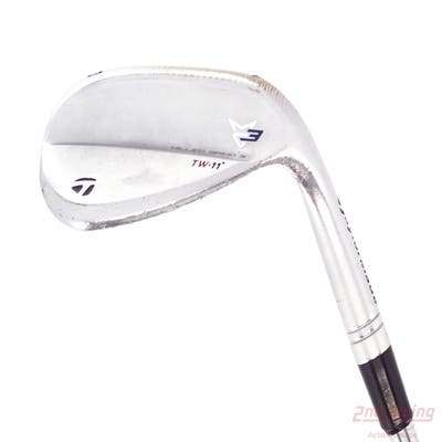 TaylorMade Milled Grind 3 Tiger Woods Wedge Lob LW 60° 11 Deg Bounce TW Dynamic Gold Tour Issue S200 Steel Stiff Right Handed 35.0in