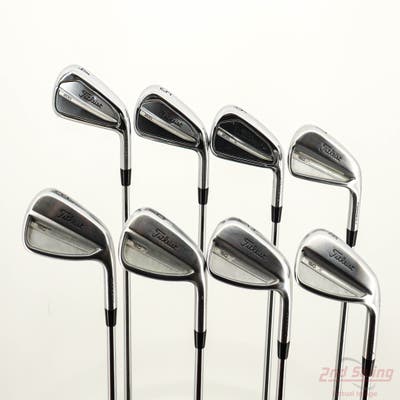 Titleist 2023 T150/T200 Combo Iron Set 4-PW AW Project X LZ 6.0 Steel Stiff Right Handed +1/2"