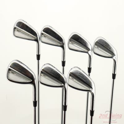 Titleist 2023 T150 Iron Set 5-PW AW True Temper AMT Red S300 Steel Stiff Right Handed STD