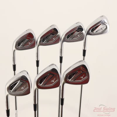 Mizuno JPX 925 Hot Metal Pro Iron Set 4-PW True Temper Dynamic Gold 105 Steel Stiff Left Handed STD