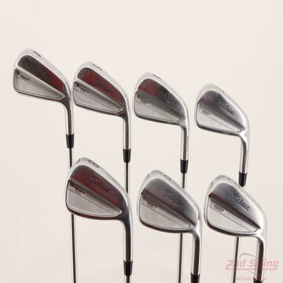 Titleist 2023 T100/T150 Combo Iron Set 4-PW True Temper AMT Tour White Steel X-Stiff Right Handed +1/2"