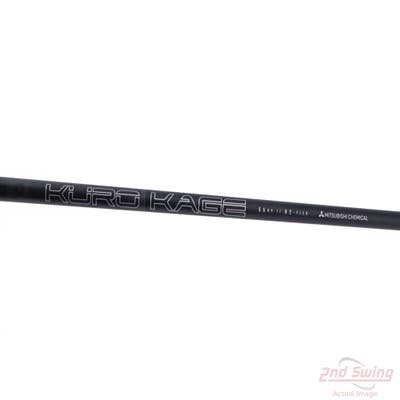 Used W/ Titleist Adapter Mitsubishi Rayon 5th Gen Kuro Kage Black Tini 55 Hybrid Shaft Senior 39.0in