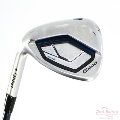 Ping G440 Single Iron Pitching Wedge PW UST Mamiya Recoil 75 Dart Graphite Regular Left Handed Black Dot 35.75in