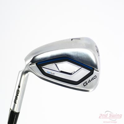 Ping G440 Single Iron 7 Iron UST Mamiya Recoil 75 Dart Graphite Regular Left Handed Black Dot 37.25in