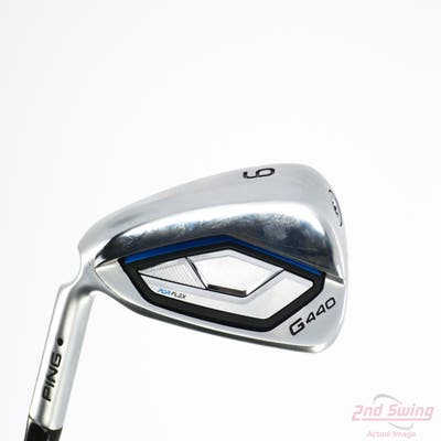 Ping G440 Single Iron 6 Iron UST Mamiya Recoil 75 Dart Graphite Regular Left Handed Black Dot 38.0in