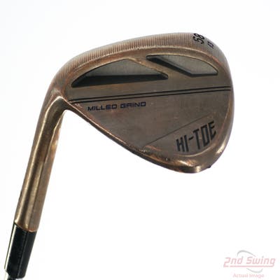 TaylorMade Milled Grind HI-TOE 3 Copper Wedge Lob LW 58° 13 Deg Bounce FST KBS Hi-Rev 2.0 115 Steel Wedge Flex Left Handed 35.0in
