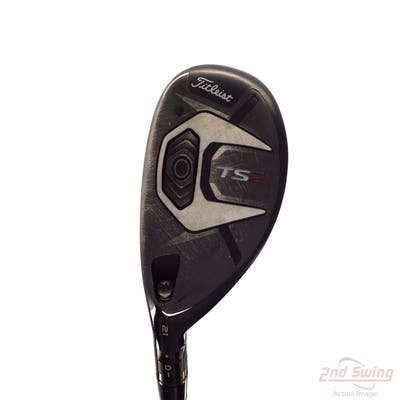 Titleist TS2 Hybrid 3 Hybrid 21° Project X HZRDUS Smoke Black 80 Graphite Stiff Left Handed 40.25in