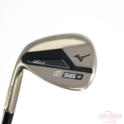 Mizuno S23 Copper Cobalt Wedge Sand SW 56° 12 Deg Bounce S Grind FST KBS Hi-Rev 2.0 Steel Wedge Flex Left Handed 35.0in