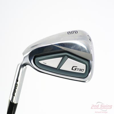 Ping G730 Single Iron 5 Iron ALTA CB Black Graphite Senior Left Handed Black Dot 39.5in